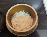 【レンジ料理】余った容器であさりの釜飯作り方2写真
