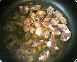 簡単おつまみ　砂肝のワイン蒸し作り方5写真