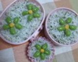 青昆布草原に枝豆コーンのお花ごはん♪作り方5写真