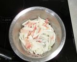キッチンバサミでミネストローネ作り方5写真