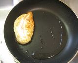 青じそたっぷり載せ　トローリ卵の甘酢煮丼作り方4写真