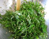 青じそたっぷり載せ　トローリ卵の甘酢煮丼作り方9写真