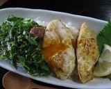 青じそたっぷり載せ　トローリ卵の甘酢煮丼作り方12写真