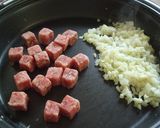 ホットプレートで♪サイコロステーキライス作り方5写真