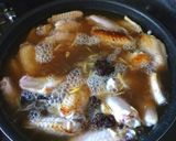 手羽先のとろとろ味噌マーマレード煮作り方2写真