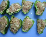 カレー味♪ピーマン肉詰め作り方3写真