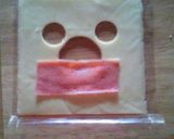 くり貫きミッキーサンド☆作り方2写真