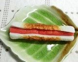 カニカマと竹輪の玉子焼き作り方2写真