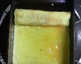 カニカマと竹輪の玉子焼き作り方4写真