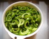 ゴーヤーの佃煮☆彡作り方1写真