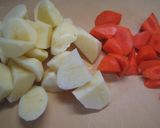 水なし♪コツなし♪野菜の旨みで！肉じゃが作り方2写真