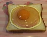 トースターで簡単！ハムエッグマヨトースト作り方3写真