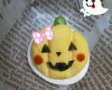 茹で卵deハロウィンかぼちゃ★キャラ弁に作り方5写真
