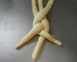 可愛い♡三つ編みパン(HB)作り方9写真