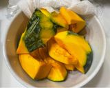材料4つで簡単かぼちゃサラダ作り方1写真