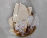 豆腐とおからパウダーでヘルシー抹茶ケーキ作り方1写真