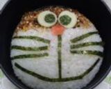 【ドラえもんのお弁当】キャラ弁作り方12写真