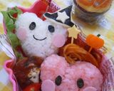 ハロウィンキャラ弁♡おばけ♡ドラキュラ作り方4写真