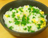 ぷちぷちコーン❤洋風タマゴかけご飯作り方2写真