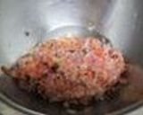 豚挽き肉のきんちゃく煮作り方2写真