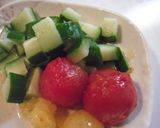 コンソメの野菜ゼラチン寄せ　簡単作り方1写真