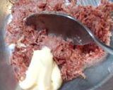 コンビーフご飯✿温泉卵のっけ丼作り方1写真