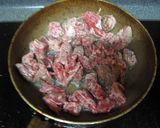 ☆サイコロステーキ肉の甘辛炒め☆作り方6写真