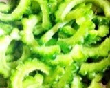 ゴーヤ＊ほんのり甘い♥カニたま♥炒め作り方1写真