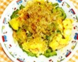 ゴーヤ＊ほんのり甘い♥カニたま♥炒め作り方5写真