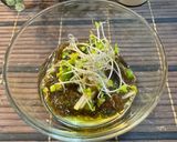 グリーンレモン香るもずくのオイルそうめん作り方3写真