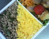 お弁当に◎豚ピーマンそぼろ作り方4写真