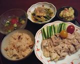 レンジで蒸し鶏　基本作り方7写真