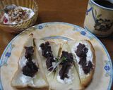 Life is... 粒あんトースト♪作り方4写真