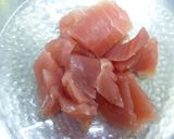 わさび漬けで伊豆我が家の鉄火丼♪作り方1写真