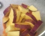 レンジで！ほんのりダシダ味のさつま芋♪作り方3写真