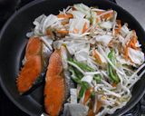 鮭のソテー♪１人チャンチャン焼き風♪作り方5写真