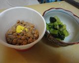 野沢菜納豆作り方1写真