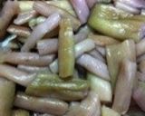 ズイキ(赤芋の茎)のシャキッと酢みそ和え作り方12写真