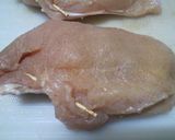 ✿へるし～チーズin鶏むね肉レモン風味✿作り方2写真