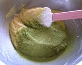 抹茶とホワイトチョコのマフィン作り方4写真