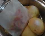 絶品！桃のコンポート（お水は入れません）作り方3写真