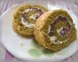 抹茶ロールケーキ。作り方9写真