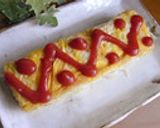 卵１個で簡単！乗せて挟むキャベツオムレツ作り方9写真