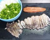 いか☆めんたいパエリア作り方1写真