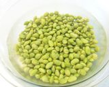 青大豆で*ほっくりお豆ごはん作り方1写真