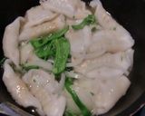 冷凍水餃子を、ラーメンスープで具だくさん作り方3写真