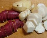 いも・イモ・芋のお味噌汁作り方2写真