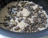 むかご炊き込みご飯作り方3写真