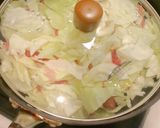 簡単！早い！豚とキャベツの重ね蒸し作り方5写真