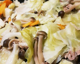 簡単！早い！豚とキャベツの重ね蒸し作り方6写真